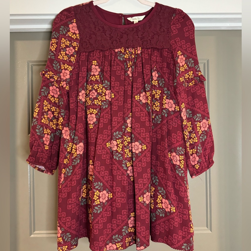 MATILDA JANE Emmaline Floral Swing Dress Girls Sz 12 ♥️🌼